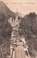 FRANCE - Lourdes - Le Pont Du Gave Et La Basilique - Carte Postale Ancienne - Lourdes