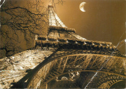 Delcampe - France Paris La Tour Eiffel Vue De Nuit - Eiffelturm