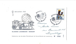 Diligence Luxembourg-Mondorf.Melusina 1963 - Covers & Documents