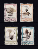 LUXEMBOURG 1991 TIMBRE N°1217/20 OBLITERE CHAMPIGNONS - Usati