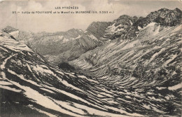 FRANCE - Les Pyrénées - Vallée De Pouyaspé Et Le Massif Du Marboré (Alt 3253m) - Carte Postale Ancienne - Sonstige & Ohne Zuordnung