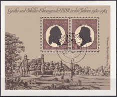 DDR 1982 Mi-Nr. Block 66 O Used - Aus Abo - 1981-1990