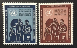 1953 - United Nations UNO UN ONU -Protection For Refugees  - Unused - Ongebruikt