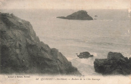 FRANCE - Quiberon - Rochers De La Côte Sauvage - Carte Postale Ancienne - Quiberon