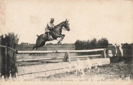 FRANCE - Ecole D'application De Cavalerie - Saut - Carte Postale Ancienne - Andere & Zonder Classificatie