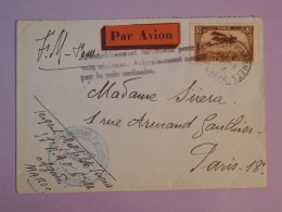 AP 0  MAROC  BELLE LETTRE REGIMENT AVIATION FM 1932 CASA A PARIS  FRANCE + +AFF. INTERESSANT+++ - Lettres & Documents