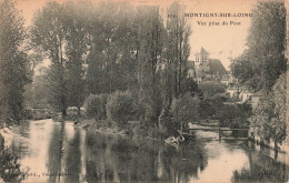 FRANCE - Montigny Sur Loing - Vue Prise Du Pont - Village - Barques - Carte Postale Ancienne - Autres & Non Classés