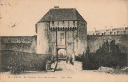 FRANCE - Caen - Le Château - Porte De Secours - Carte Postale Ancienne - Caen