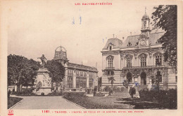 FRANCE - Tarbes - L'Hotel De Ville Et Le Nouvel Hotel Des Postes - Carte Postale Ancienne - Tarbes