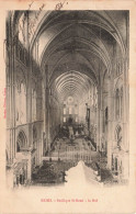 FRANCE - Reims - Basilique St Rémi - La Nef - Dos Non Divisé - Carte Postale Ancienne - Reims