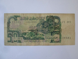 Algeria 50 Dinars 1977 Banknote,see Pictures - Algérie