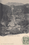 E16) Drahtseilbahn Nach MÜRREN - Gel. 22.08.1906 - Mürren