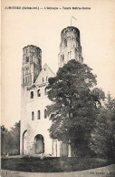 FRANCE - Jumièges - L'Abbaye - Tours Notre-Dame - Carte Postale Ancienne - Jumieges