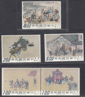 Taiwan 1969 - Timbres Neufs. Michel Catalogue Nr. 721/725. Avec Paire Non Plié.................. (VG) DC-12356 - Ongebruikt