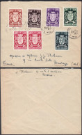 Belgique 1945 - Lettre De Liège à Destination Beuvrages - France ....................... (EB) DC-12363 - 1929-1937 Heraldieke Leeuw