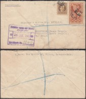 Cuba 194-Lettre Recommandée De  L'Havanne-Cuba Vers Thysville- Congo Belge .......................(EB) DC-12368 - Oblitérés