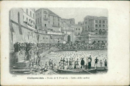 CIVITAVECCHIA - FESTA DI S. FIRMINIA - GETTO DELLE ANITRE - SPEDITA 1916 (19488) - Civitavecchia