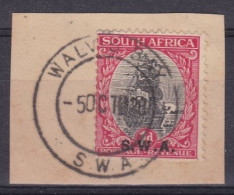 Bateau South Africa S W A Walvis Bay Municipalité En Namibie - Used Stamps