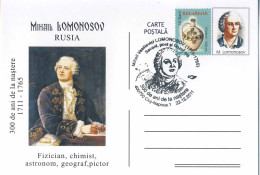 523  Lomonossov: Chimiste, Physicien, Astronome, ...  -  Astronomy, Chemistry, Physics, Mineralogy, Optics, University - Química