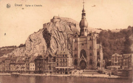 BELGIQUE - Dinant - Eglise Et Citadelle - Carte Postale Ancienne - Dinant