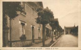 28 - CPA Villemeux-sur-Eure - Avenue De La Gare - Villemeux-sur-Eure