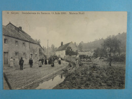 Goyet Inondations Du Samson 11 Juin 1910 Maison Noël - Gesves