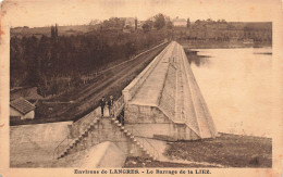 FRANCE -Environs De Langres - Le Barrage De La Liez - Carte Postale Ancienne - Langres