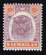 Negri Sembilan.  1896-99  Y&T. 10, MH - Negri Sembilan