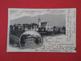 Glarus Stalden Schwandi Type Gruss 1901 - Schwändi