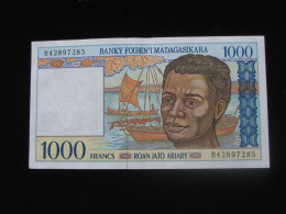 MADAGASCAR - 1000 Francs 1994 - Roan-Jato Ariary  **** EN ACHAT IMMEDIAT ****  Proche Du Neuf !! - Madagaskar