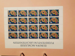 1973  Europamarken  Bogen Postfrisch Bogen Ersttagsstempel - Storia Postale