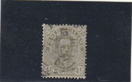 FRANCOBOLLO USATO C.45 1889 (222_49 - Oblitérés