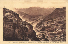 FRANCE - Lourdes - La Vallée D'Argelès Et Les  Pyrénées Vues Du Pic Du Jer - Carte Postale Ancienne - Lourdes