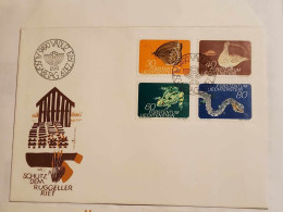 1973 Ersttagsbrief Kleinfauna - Storia Postale