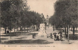 FRANCE - Rochefort - Statue De L'Amiral Poitier Et L'Hôpital Maritime - LL -Carte Postale Ancienne - Rochefort