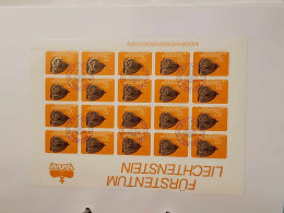 1973 Moorwiesenvögelchen Bogen Postfrisch Bogen Ersttagsstempel - Cartas & Documentos