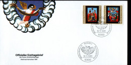 Bund 1981: Mi.-Nr. 1113 + Berlin 658: FDC  Weihnachten    (H016) - 1981-1990