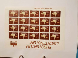 1973 Grosser Brachvogel Bogen Postfrisch Bogen Ersttagsstempel - Storia Postale