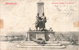 BELGIQUE - Blankenberghe - Monument Lippens Et De Bruyne - Carte Postale Ancienne - Blankenberge