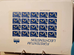 1973 Ringelnatter Bogen Postfrisch Bogen Ersttagsstempel - Briefe U. Dokumente