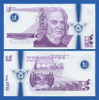 De La Rue Currency - Isaac Newton Optiks Graviton - Polymer Specimen Test Note Unc - Specimen