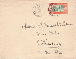 A. O. F. - MAIL 1938 DAKAR - STRASBURG / 650 - Cartas & Documentos