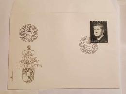 1973 Erbprinz Johann Adam Ersttagsbrief - Storia Postale