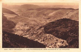 FRANCE - Le Petit Drumont - Vue Panoramique Vers Bussang Et St Maurice - Carte Postale Ancienne - Bussang