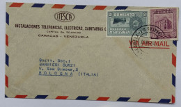 LETTERA 1953 VENEZUELA DIRETTA BOLOGNA (AX196 - Venezuela