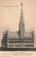 BELGIQUE - Bruxelles - Hôtel De Ville - Carte Postale Ancienne - Universal Exhibitions