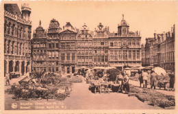 BELGIQUE - Grand Place  - Animée - Carte Postale Ancienne - Piazze