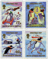 32610 MNH ANTARTIDA BRITANICA 1997 NAVIDAD - Unused Stamps