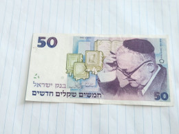 Israel-50 NEW SHEQALIM-SHMUEL YOSEF AGNON-(1992)(601)(LORINCZ/FRENKEL)-(2267616501)-U.N.C - Israël