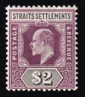 Straits Settlements, 1905-06 Y&T. 106, MH. - Straits Settlements